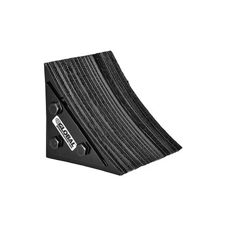 Global Industrial Laminated Rubber Wheel & Tire Chock 8inL x 8inW x 8inH 955070